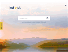 Tablet Screenshot of just-visit.com